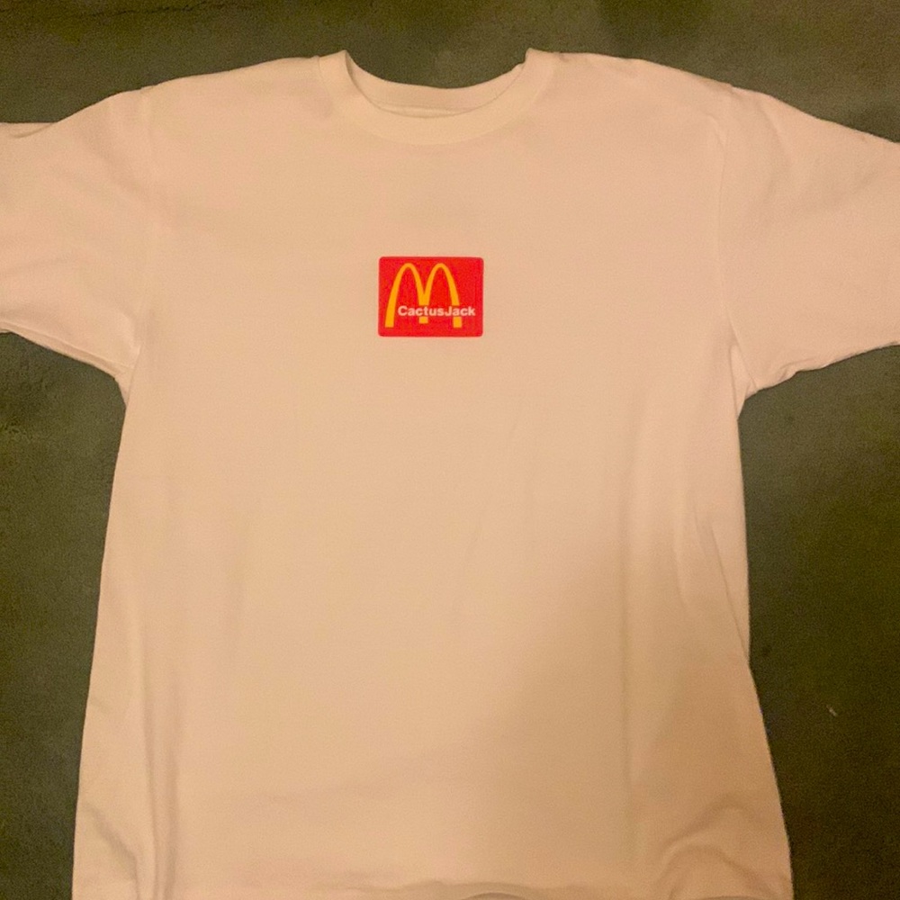 Travis Scott x McDonalds T-Shirt White
